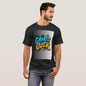 T-shirt Graffiti Style Game Over Illustration friends gift (Devant entier)
