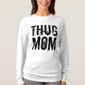 T-shirt Graffiti THUG MOM (Devant)