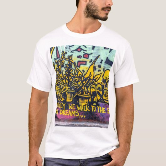 T-shirt Graffiti urbain Art Abstrait (Devant)