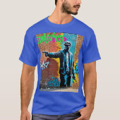 T-shirt Graffiti urbain Street Art Wall Design Tee (Devant)