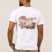T-shirt Graffiti URBAN LIFE GRUNGE BRICKS (Dos)