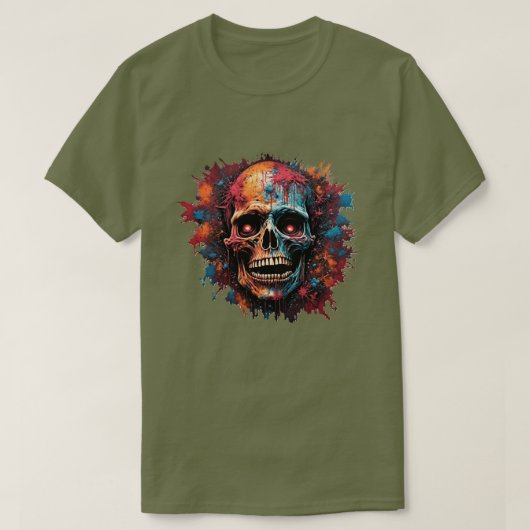 T-shirt Graffiti Zombie (Design devant)