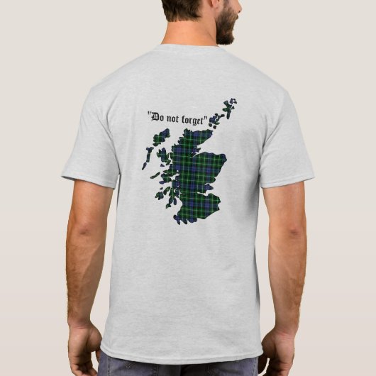 T-shirt Graham Clan Adulte (Dos)