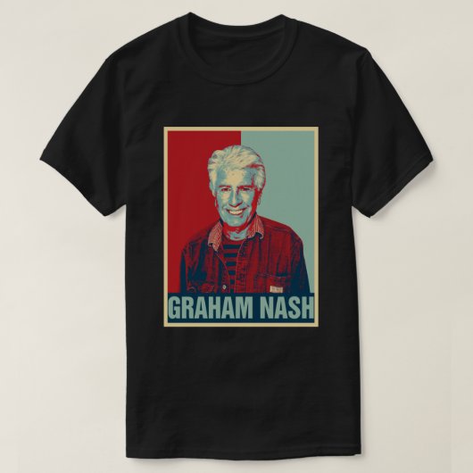 T-shirt Graham Nash Retro Hope Style Cadeau Pour Les Venti (Design devant)