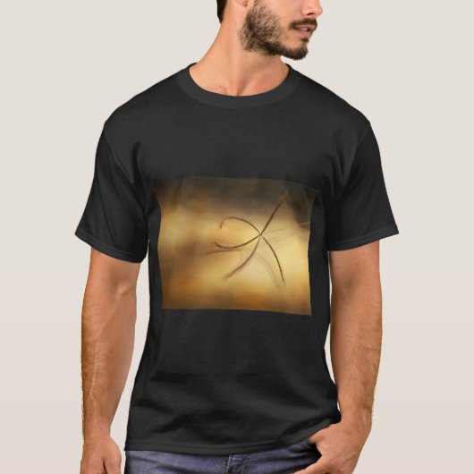 T-shirt Graine à herbe unique avec ombre (Devant)