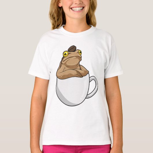 T-shirt Graine de café Café Grenouille (Devant)