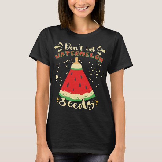 T-shirt Graines amusantes de pastèque (Devant)
