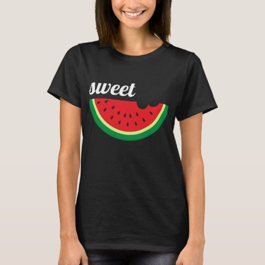 T-shirt Graines de melon sucré Fruit Vitamines Fruit (Devant)