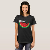 T-shirt Graines de melon sucré Fruit Vitamines Fruit (Devant entier)