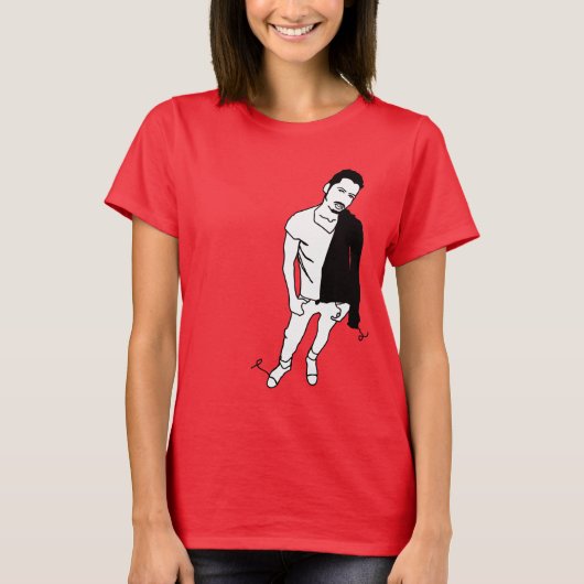 T-shirt graisse à chaîne (Devant)
