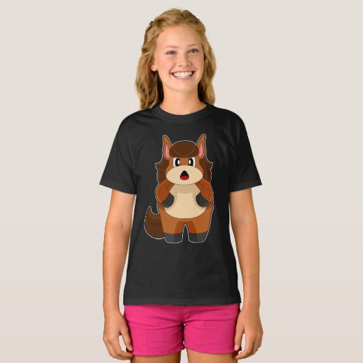 T-shirt Graisse du cheval (Devant entier)