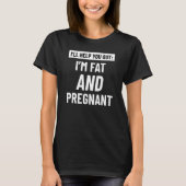 T-shirt Graisse Im Et Enceinte (Devant)