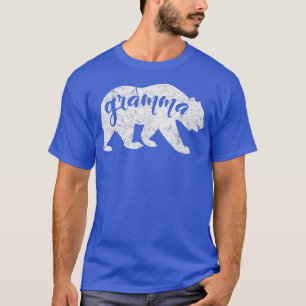 T-shirt Gramma Bear Famille Grand-mère Amour Distresse