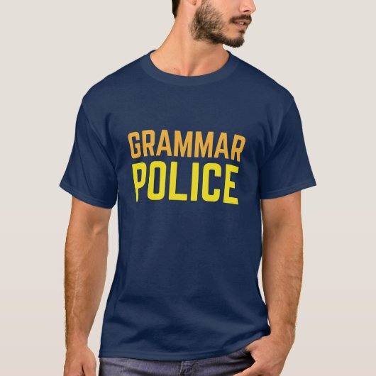 T-shirt Grammaire (Devant)