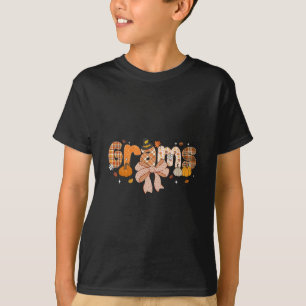 T-shirt Grammes Citrouille Automne Coquette Arc Action de