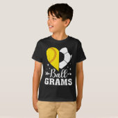 T-shirt Grammes de foot doux et drôles Grammes (Devant entier)