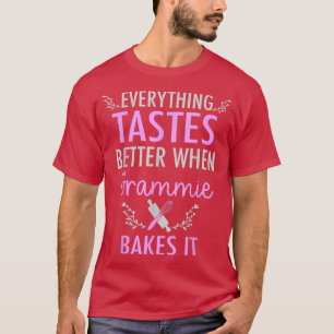 T-shirt Grammie Bakes It Funny Grammie Baking