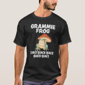 T-shirt Grammie Grenouille Animal Pun Love Amphibian Toad (Devant)