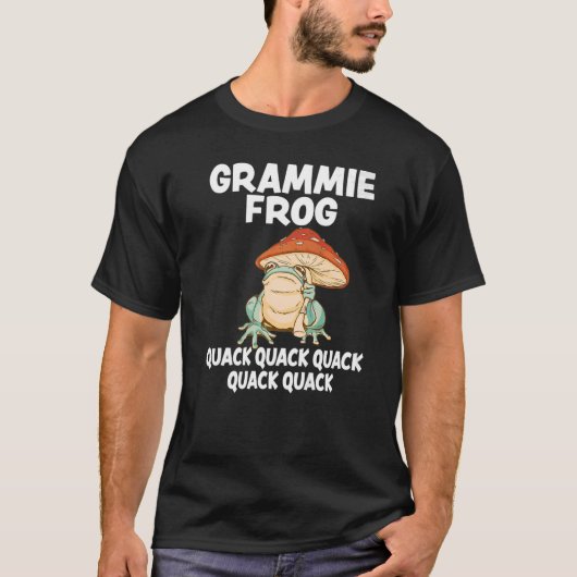 T-shirt Grammie Grenouille Animal Pun Love Amphibian Toad (Devant)