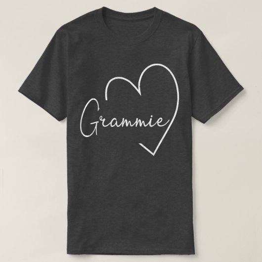 T-shirt Grammie Heart (Design devant)