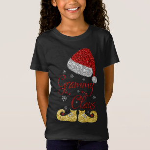 T-Shirt grammy Claus jumeler famille Noël Noël Noël Noël N