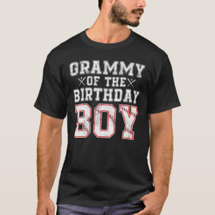 T-shirt Grammy De La Famille De Joueurs De Baseball De Jou