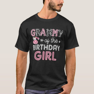 T-shirt Grammy de l'Anniversaire de la ferme de vache corr