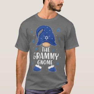 T-shirt Grammy Gnome Juif Drôle Hanoukka Famille Correspon