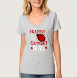 T-shirt Grammy Of The Birthday Girl Ladybug Bday Party<br><div class="desc">Grammy Of The Birthday Girl Ladybug Bday Party Celebration Gift. Perfect gift for your dad,  mom,  papa,  men,  women,  friend and family members on Thanksgiving Day,  Christmas Day,  Mothers Day,  Fathers Day,  4th of July,  1776 Independent day,  Veterans Day,  Halloween Day,  Patrick's Day</div>