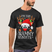 T-shirt Grammy Reindeer Christmas Family Matching Group Fu (Devant)