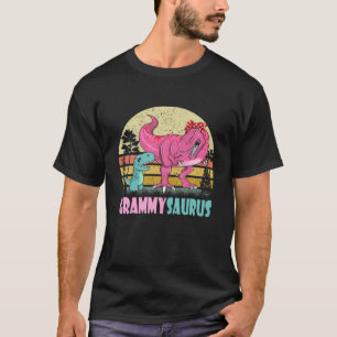 T-shirt Grammysaurus T Rex Dinosaur Grammy Saurus Famille