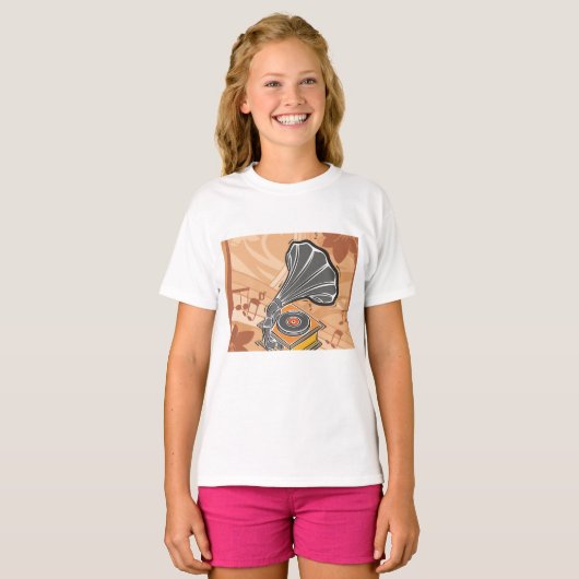 T-shirt Gramophone (Devant entier)