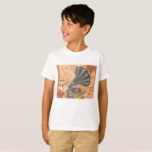 T-shirt Gramophone (Devant entier)