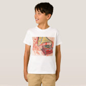 T-shirt Gramophone vintage (Devant entier)
