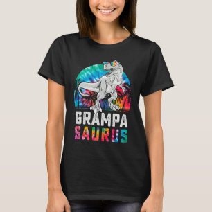 T-shirt Grampasaurus Rex Dinosaur Grampa Saurus Famille Ma