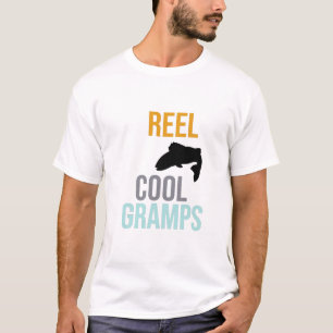 T-shirt Grampes Cool de bobine, Grampes cadeaux, Grand-pèr