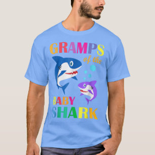 T-shirt Grampes Du Bébé Anniversaire Requin Grampes Requin