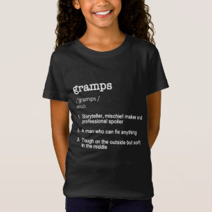 T-Shirt Gramps Définition - Drôle cadeau de Fête des pères