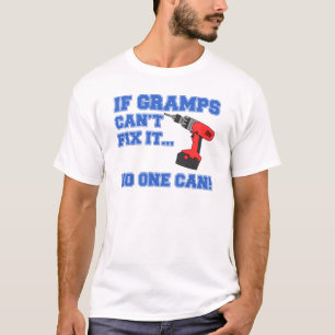 T-shirt Gramps ne peut pas le réparer Personne ne peut le