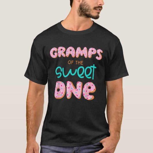 T-shirt Gramps of the Sweet One First Birthday Matching Fa (Devant)