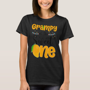 T-shirt Grampy Of Sweet One Mango Fruit Thème 1er Birt