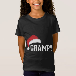 T-Shirt Grampy - Santa Hat Grand-parent Noël G