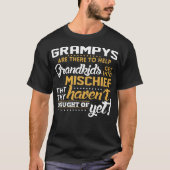 T-shirt Grampys là pour aider le Grandkid à entrer dans le (Devant)