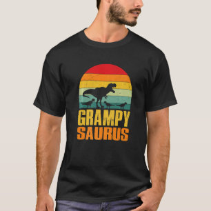 T-shirt Grampysaurus Rex Dinosaur Grampy Saurus Famille Ma