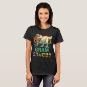 T-shirt Gramsaurus Dinosaure Rex Gram Saurus Autisme (Devant entier)
