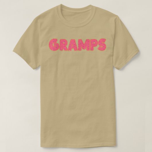 T-shirt Gramut Donut Grand-père Doughnut  (Design devant)