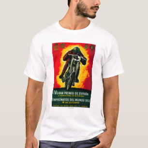 T-shirt Gran Premio de Espana Vintage PosterEurope