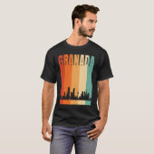 T-shirt Granada Skyline (Devant entier)