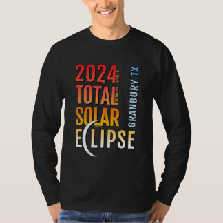 T-shirt Granbury Texas TX Total Solar Eclipse 2024 5