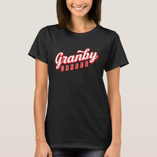 T-shirt Granby Canada (Devant)